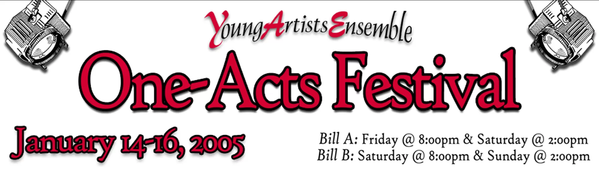 One Act Festival I