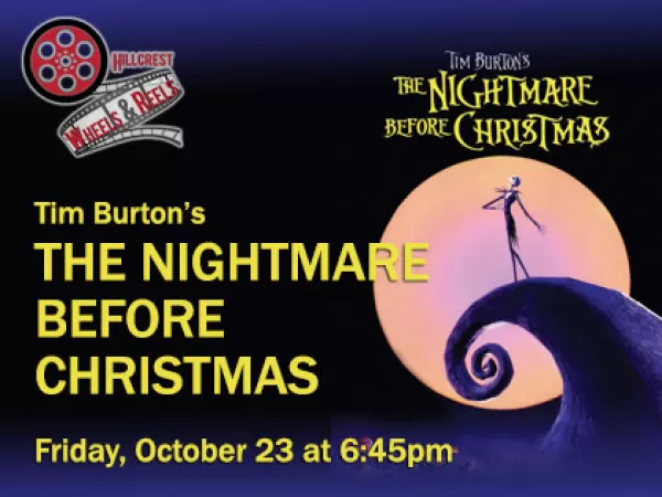 Tim Burton's Nightmare Before Christmas: Wheels and Reels, Film Screening from your Car!