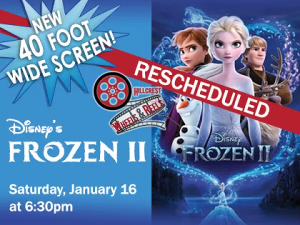 Rescheduled: Disney's Frozen II: Movies From Your Car